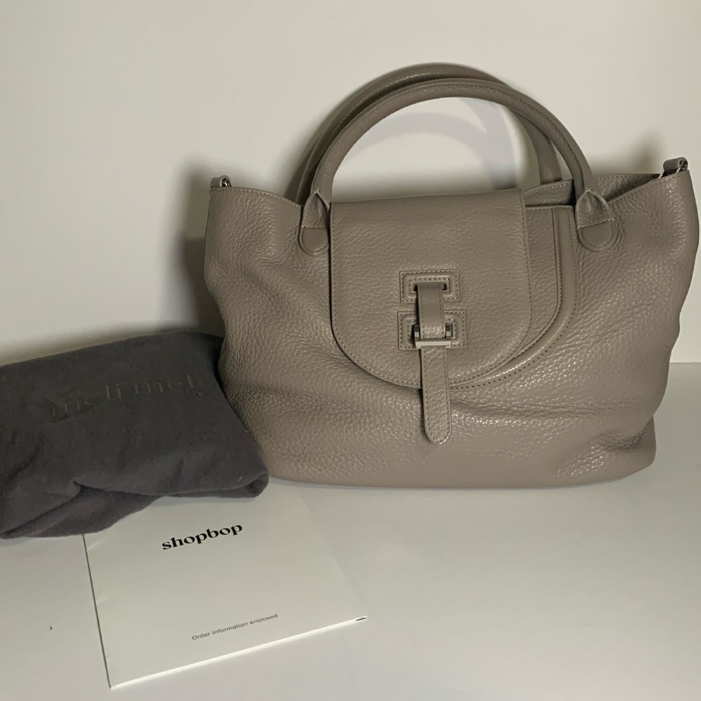 Meli Melo Classic Medium Thelma Halo Bag in Taupe